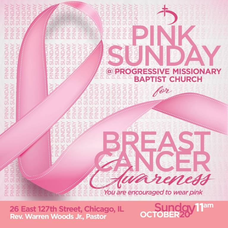 PMBC Pink Sunday Progressive M.B. Church